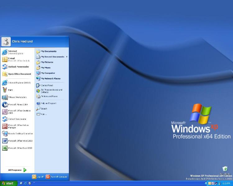 windows xp pro x64 iso